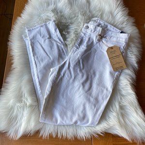 Lucky Brand Women's White Skinny Jeans